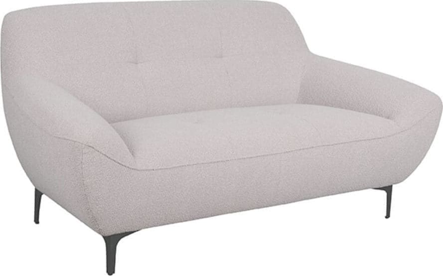 LABEL51 | Solano 2-zits - Naturel - Boucle | Zitmeubels woonkamer | 2-zitsbank