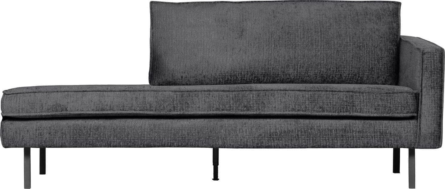 BePureHome | Rodeo daybed right structure velvet mountain | Zitmeubels woonkamer | 2-zitsbank