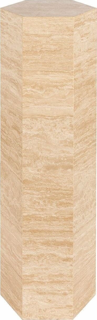 Richmond Interiors | Pilaar Vespin natural beige travertine | Woonkamertafels | Bijzettafel