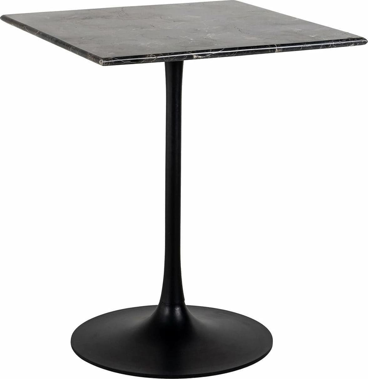 Richmond Interiors | Bistrottafel Carlten zwart vierkant | Woonkamertafels | Bijzettafel