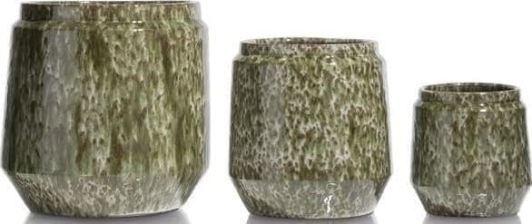 COCO maison | Dalila pot - H20cm - groen | Woonaccessoires | Bloempot