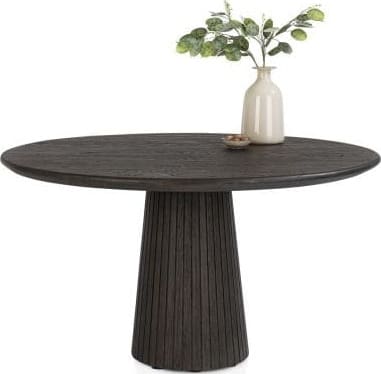 Ravello eetkamertafel rond 140 cm - basalt