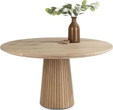 Ravello eetkamertafel rond 140 cm - dune color