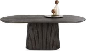 Ravello eetkamertafel 210 x 120 cm - basalt