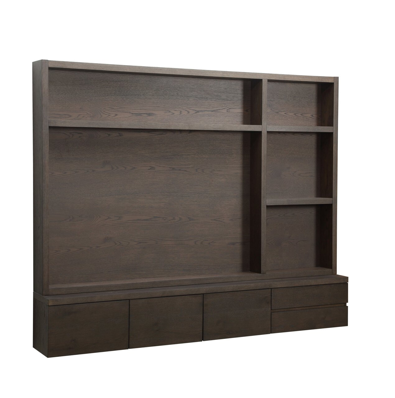Richmond Interiors Richmond TV-kast Lachance Hout, 176 x 220cm - Bruin