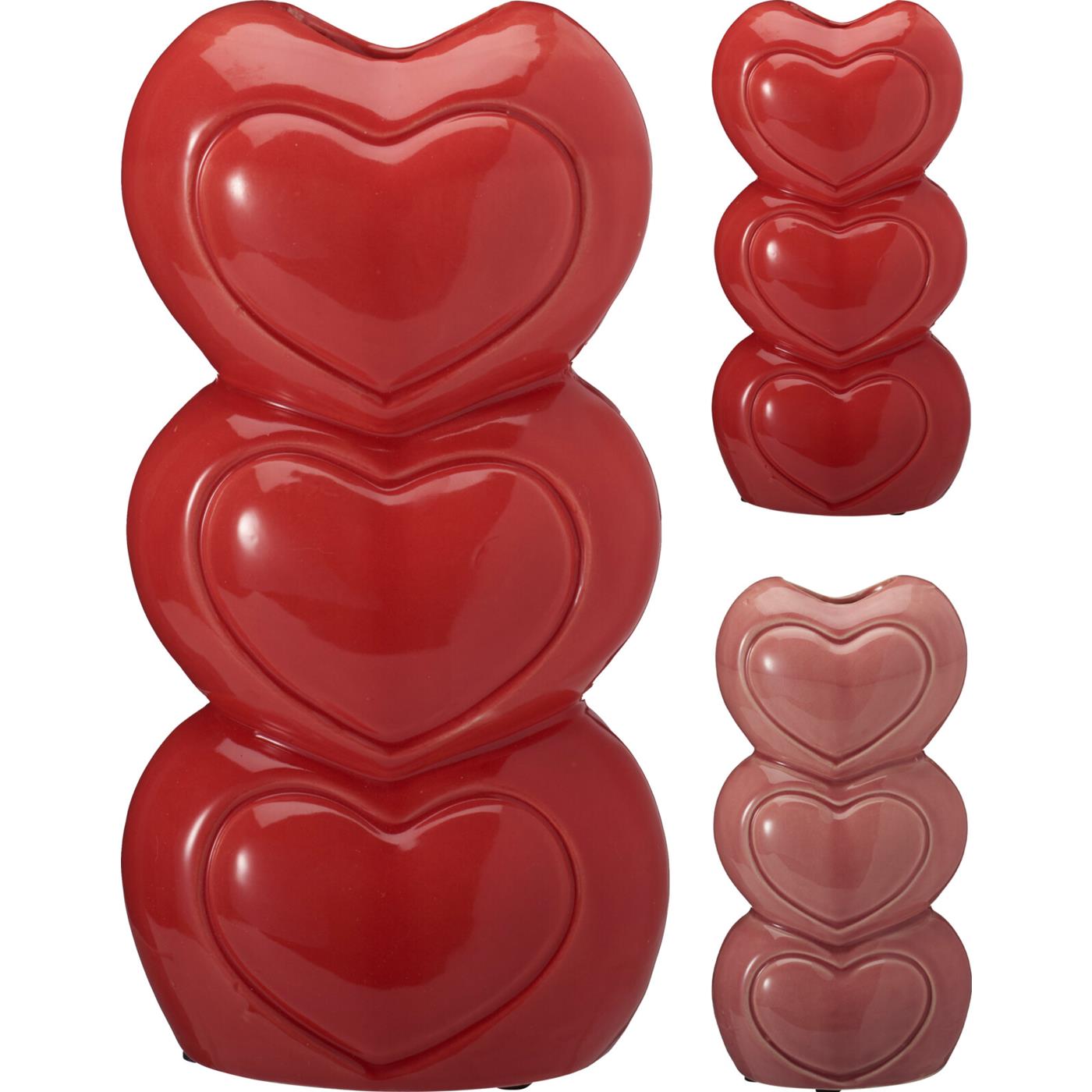 Home & Styling Vaas harten 20cm