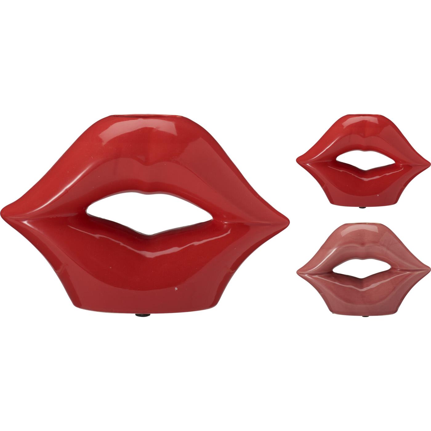 Home & Styling Vaas lippen 20cm