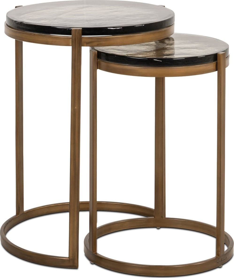 Bijzettafel Cleo gold