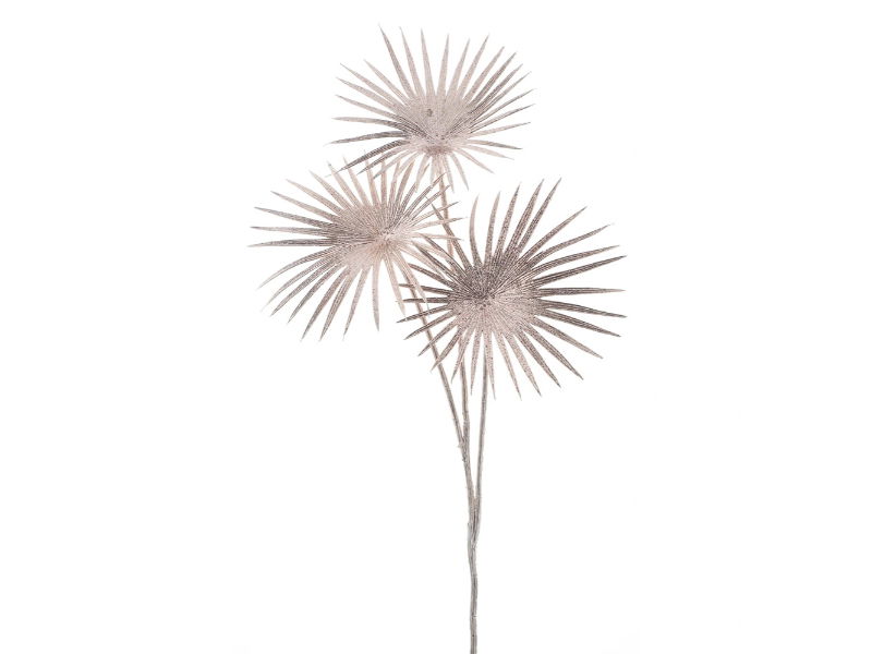 Hortus Kunsttak fountain palm spray metallic copper 74 cm - 