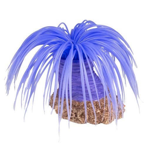 Aqua D'ella Kunstplant Anemoon Cerianthus 16x16x9CM Paars