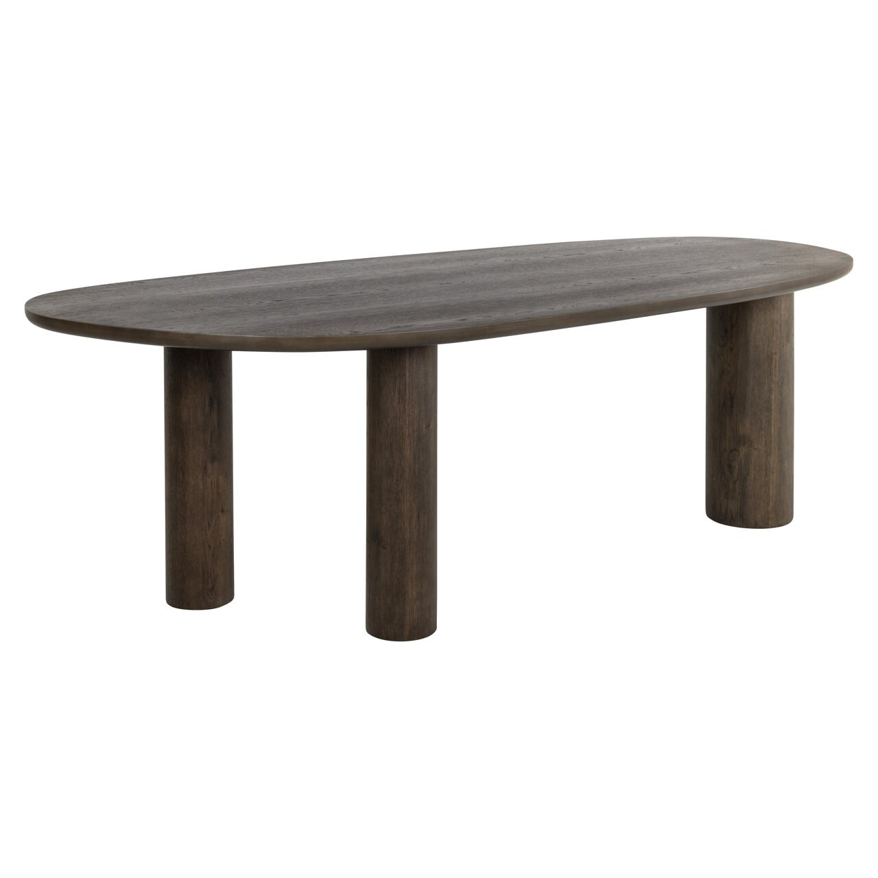 Richmond Interiors Richmond Organische Eettafel Ellington Hout, 230 x 100cm - Bruin