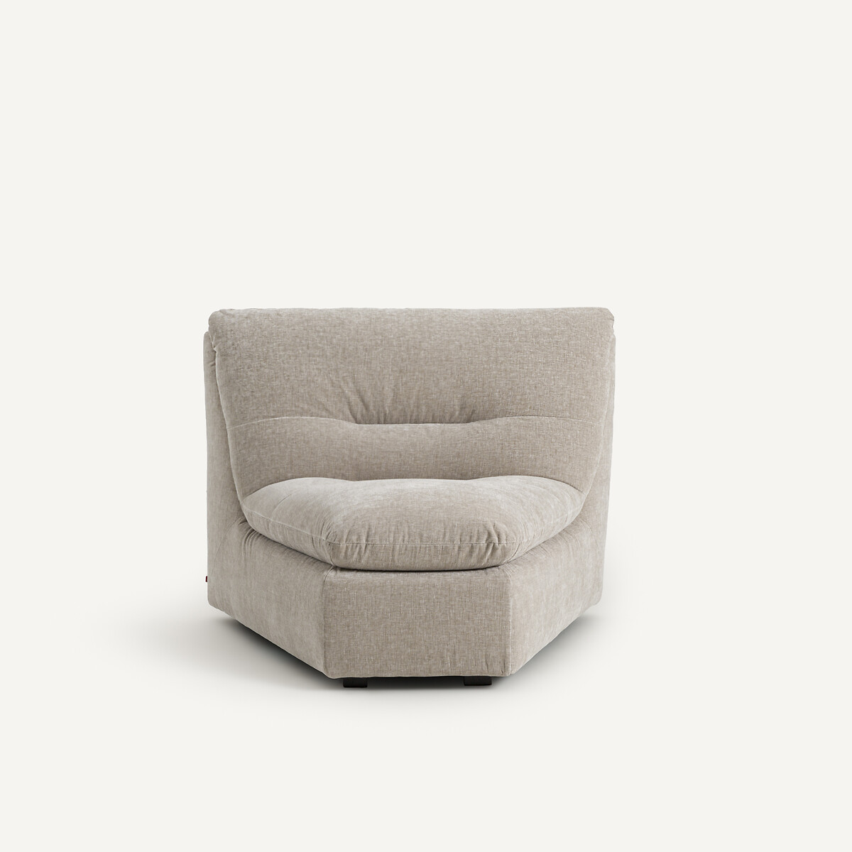 AM.PM Modulaire hoekzetel in chenille fluweel, Giuliano