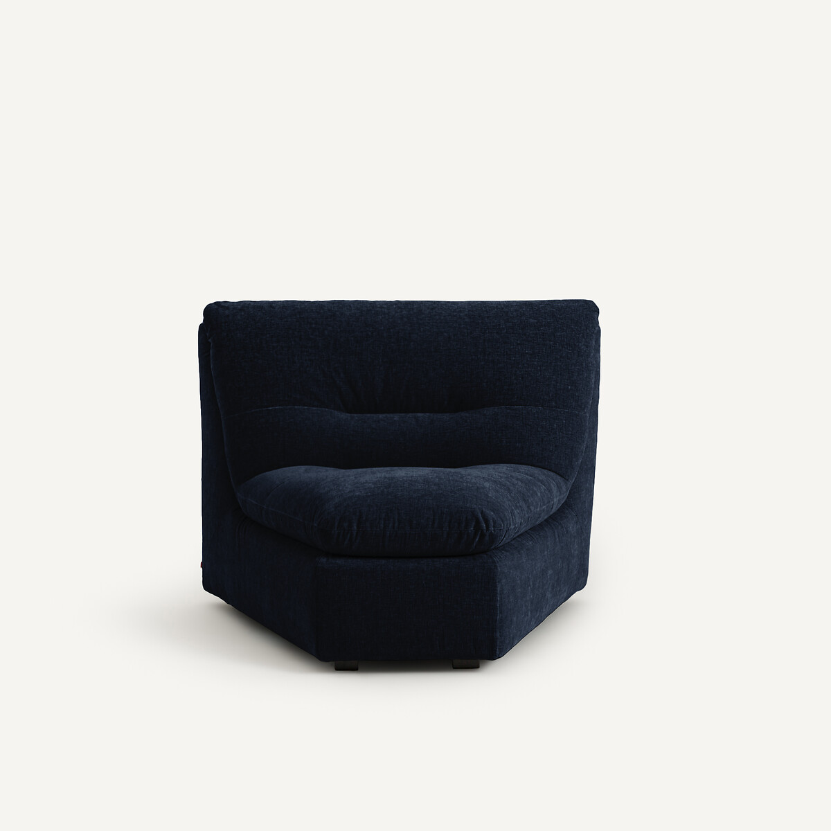 AM.PM Modulaire hoekzetel in chenille fluweel, Giuliano