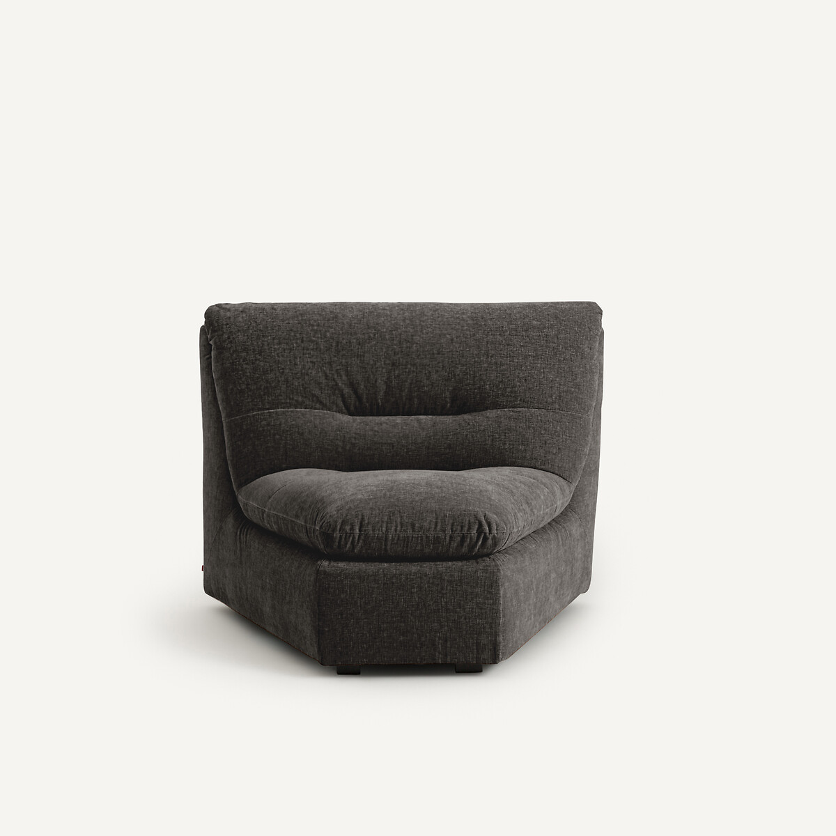 AM.PM Modulaire hoekzetel in chenille fluweel, Giuliano
