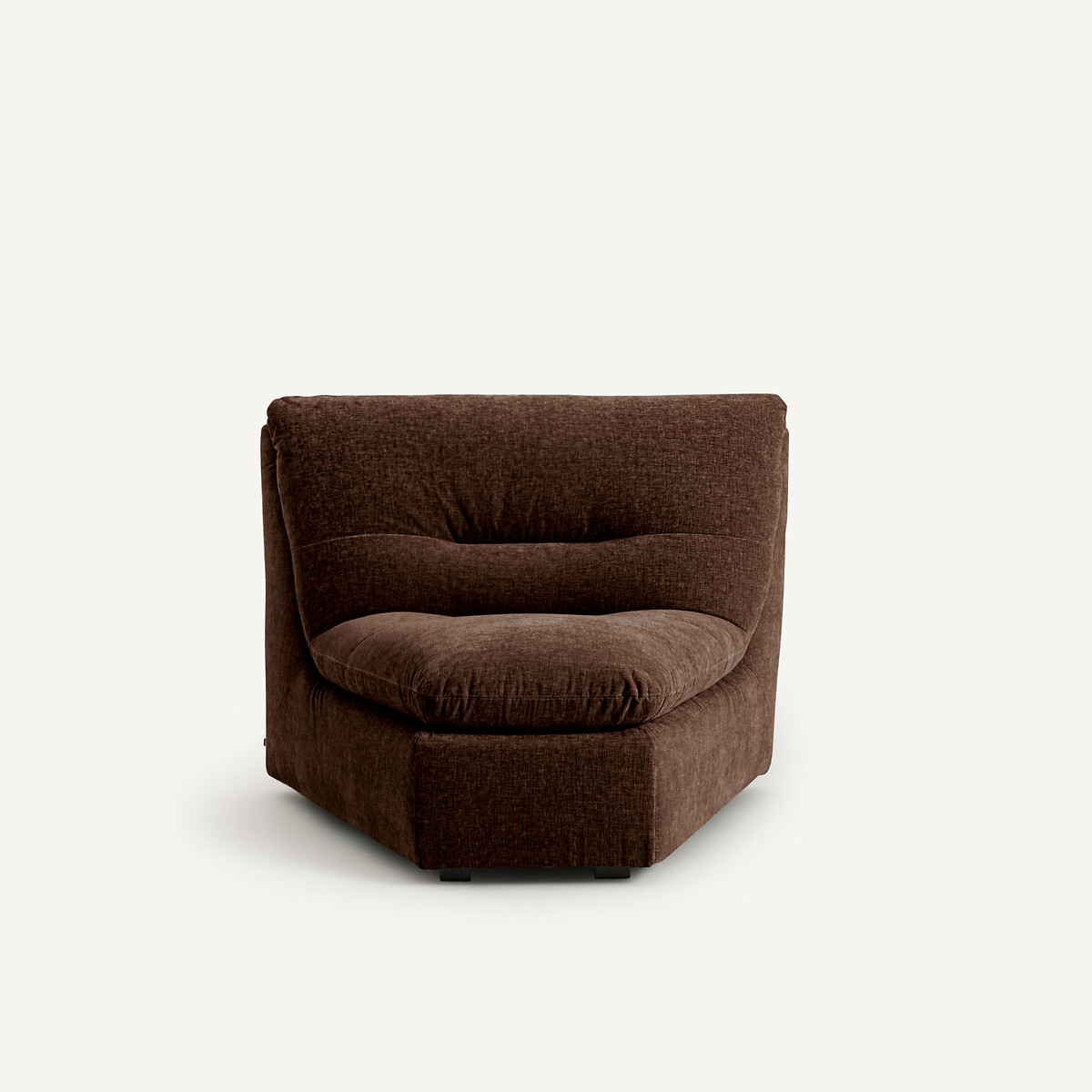 AM.PM Modulaire hoekzetel in chenille fluweel, Giuliano