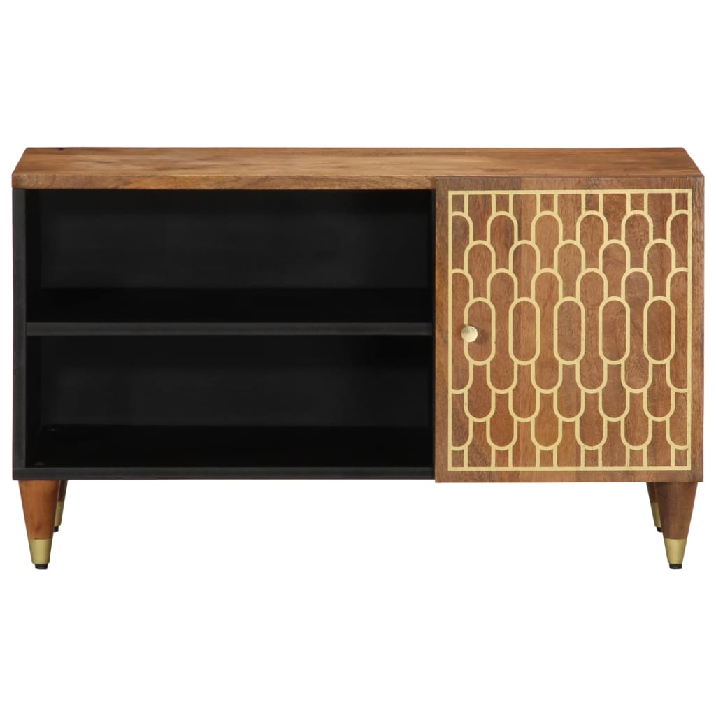 vidaXL Tv-meubel 80x33x46 cm massief mangohout