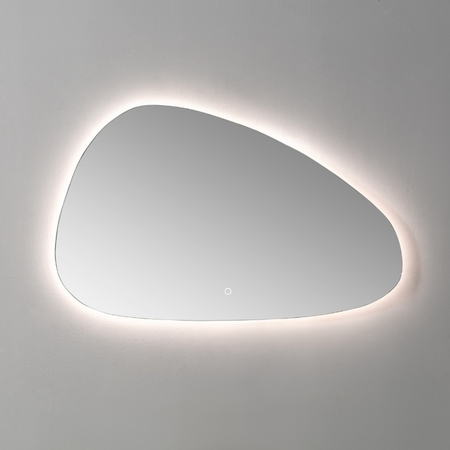 Sanilux Spiegel  Organisch 100cm Met LED Verlichting
