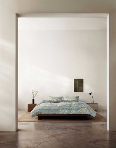 Marc O'Polo Olle Kussensloop 60x70 Denim blue