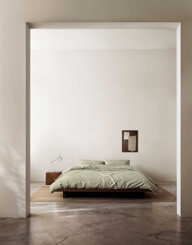 Marc O'Polo Svea Kussensloop 60x70 Silvery green