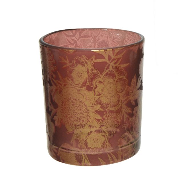 Ksd Theelichthouder glas d7h8.20cm a3 - 
