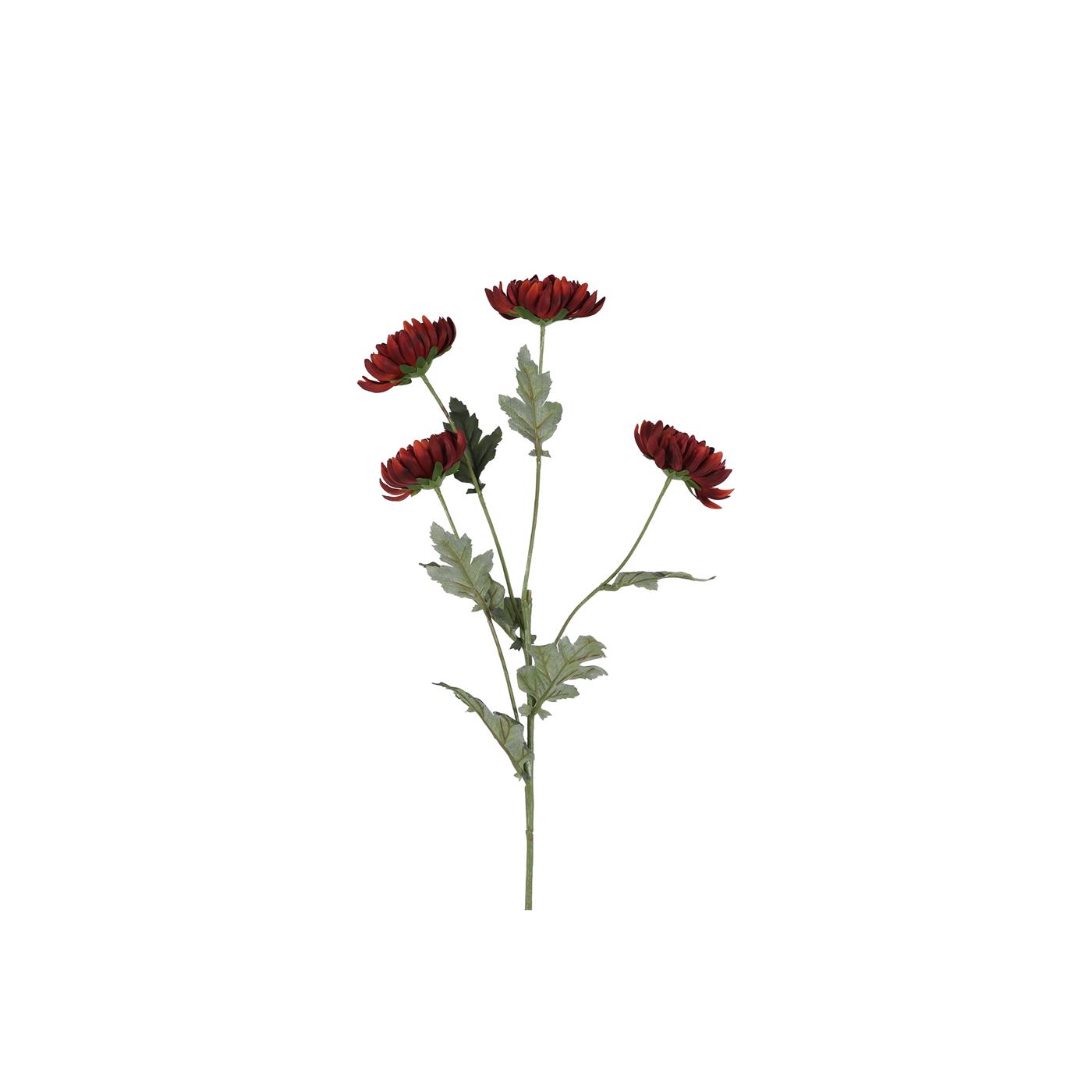 Countryfield Kunsttak Chrysanthemum bruin 20xH83,8cm