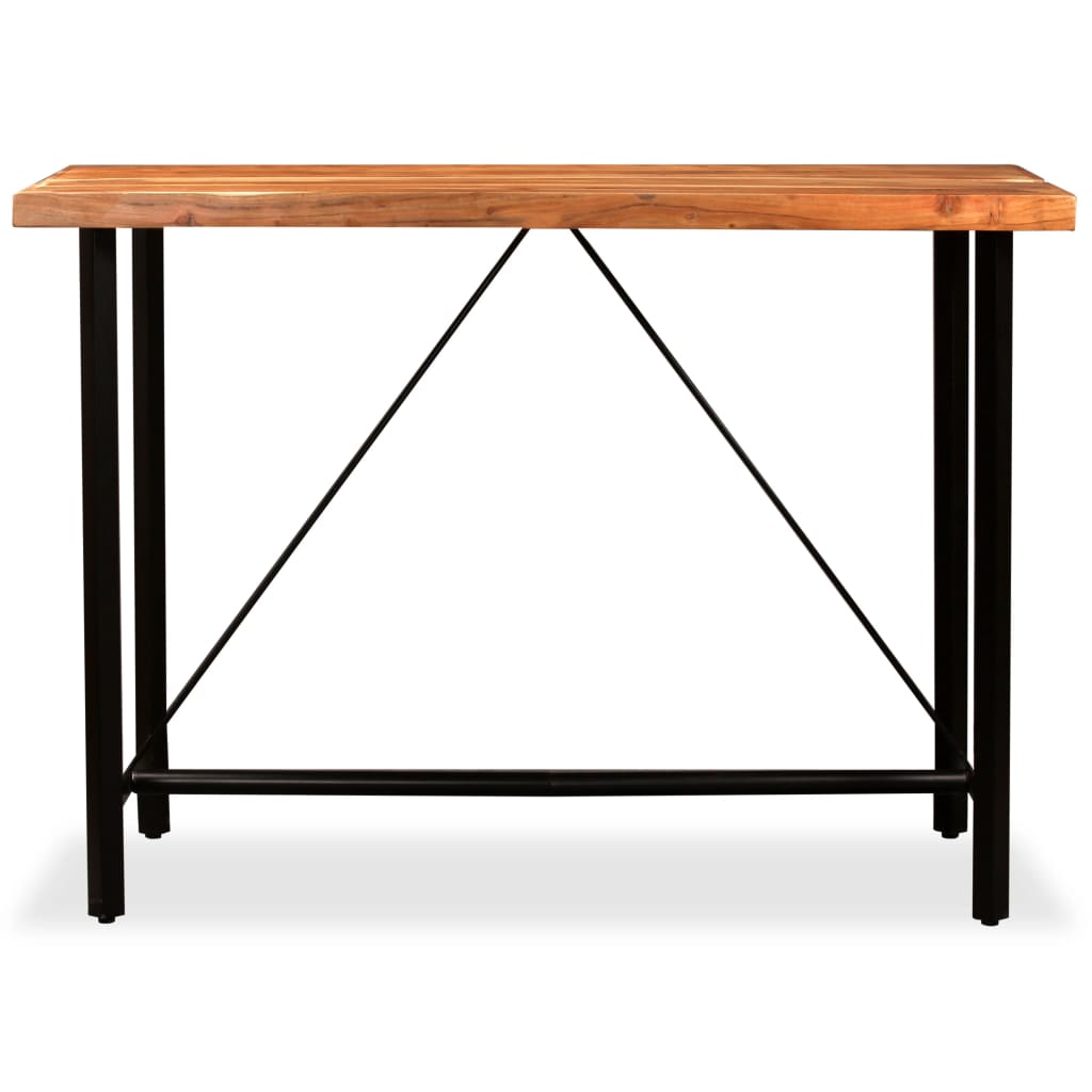 vidaXL Bartafel 150x70x107 cm massief acaciahout
