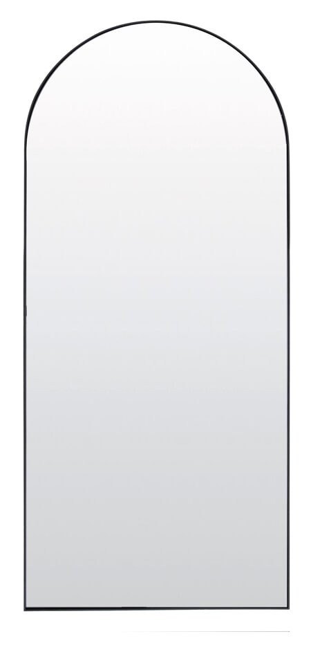 Light & Living Spiegel Zeneto 180 x 80cm - Zwart - Passpiegel