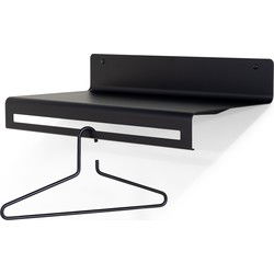 Spinder Design Sway 60 wandkapstok - zwart