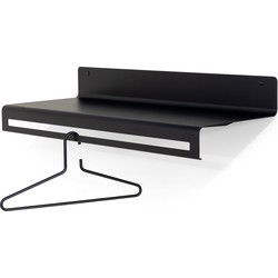 Spinder Design Sway 80 wandkapstok - zwart