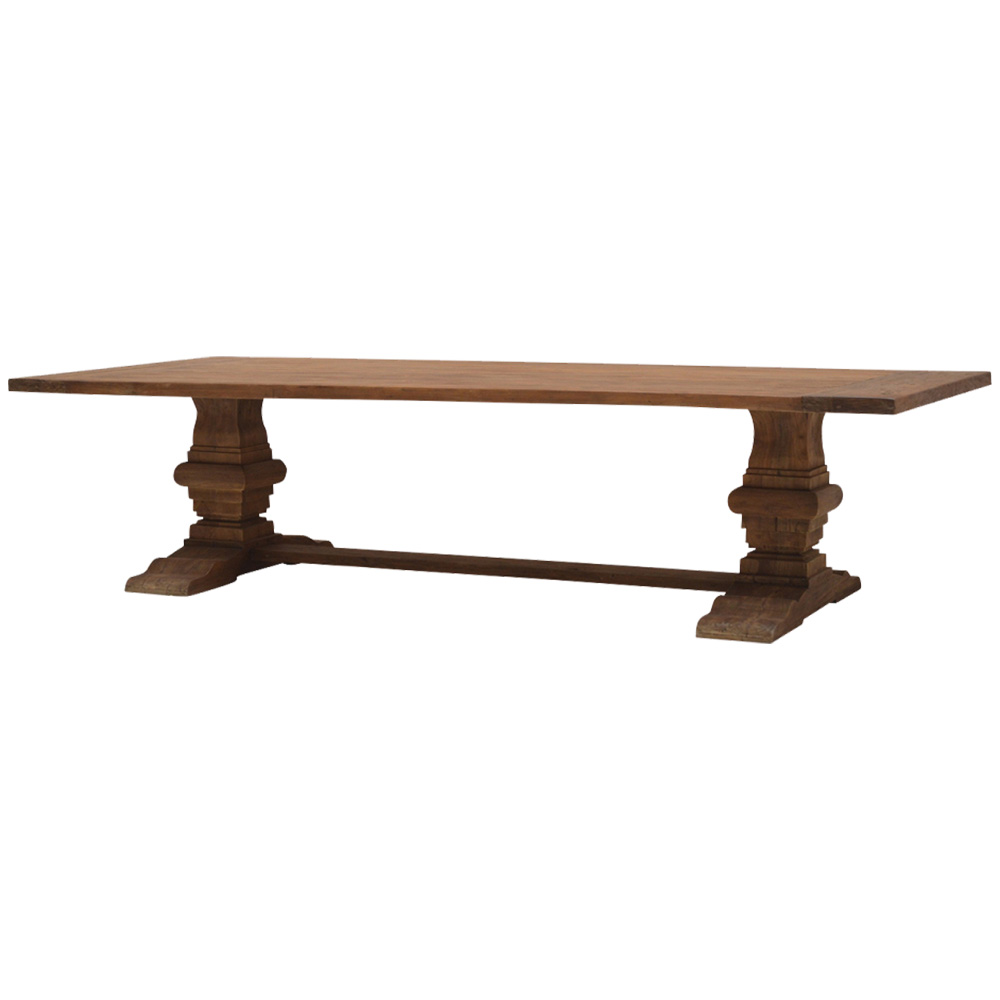 Countrylifestyle Kloostertafel Teak 280x100cm