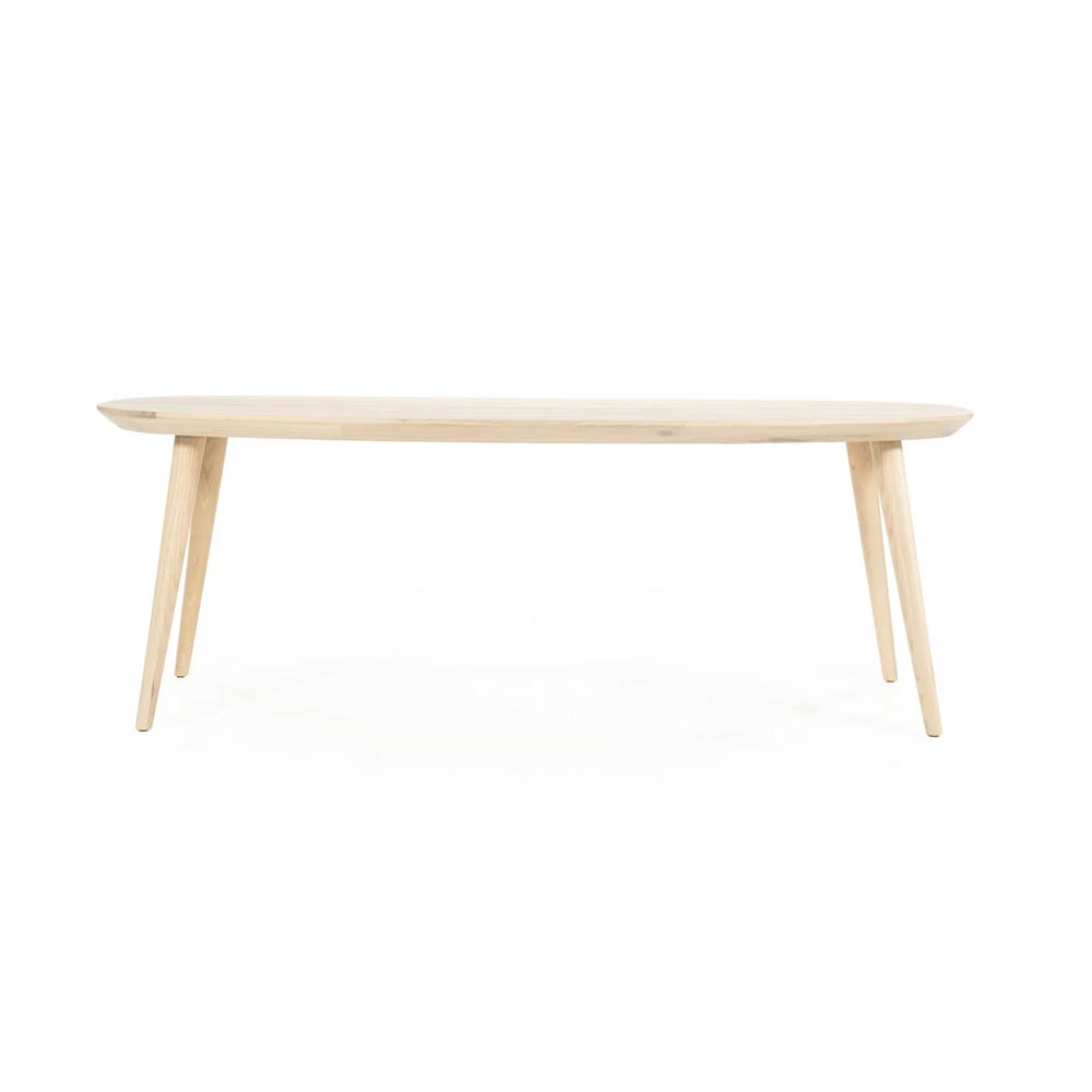 Eleonora Eettafel Elijah 220x100 cm - naturel