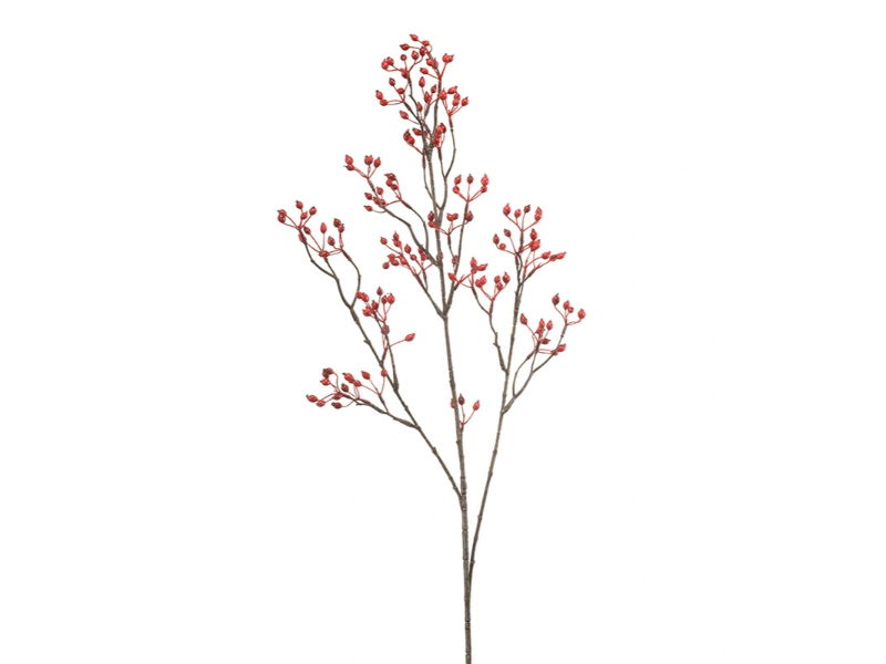 Hortus Kunsttak rosehip mini red, 100 cm - 