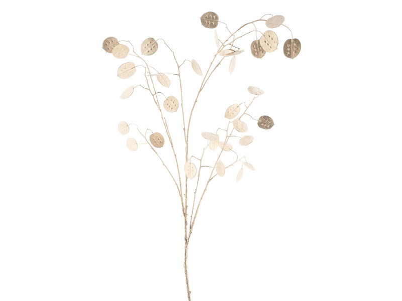 Hortus Kunstbloem silver dollar branche silja gold 125 cm - 