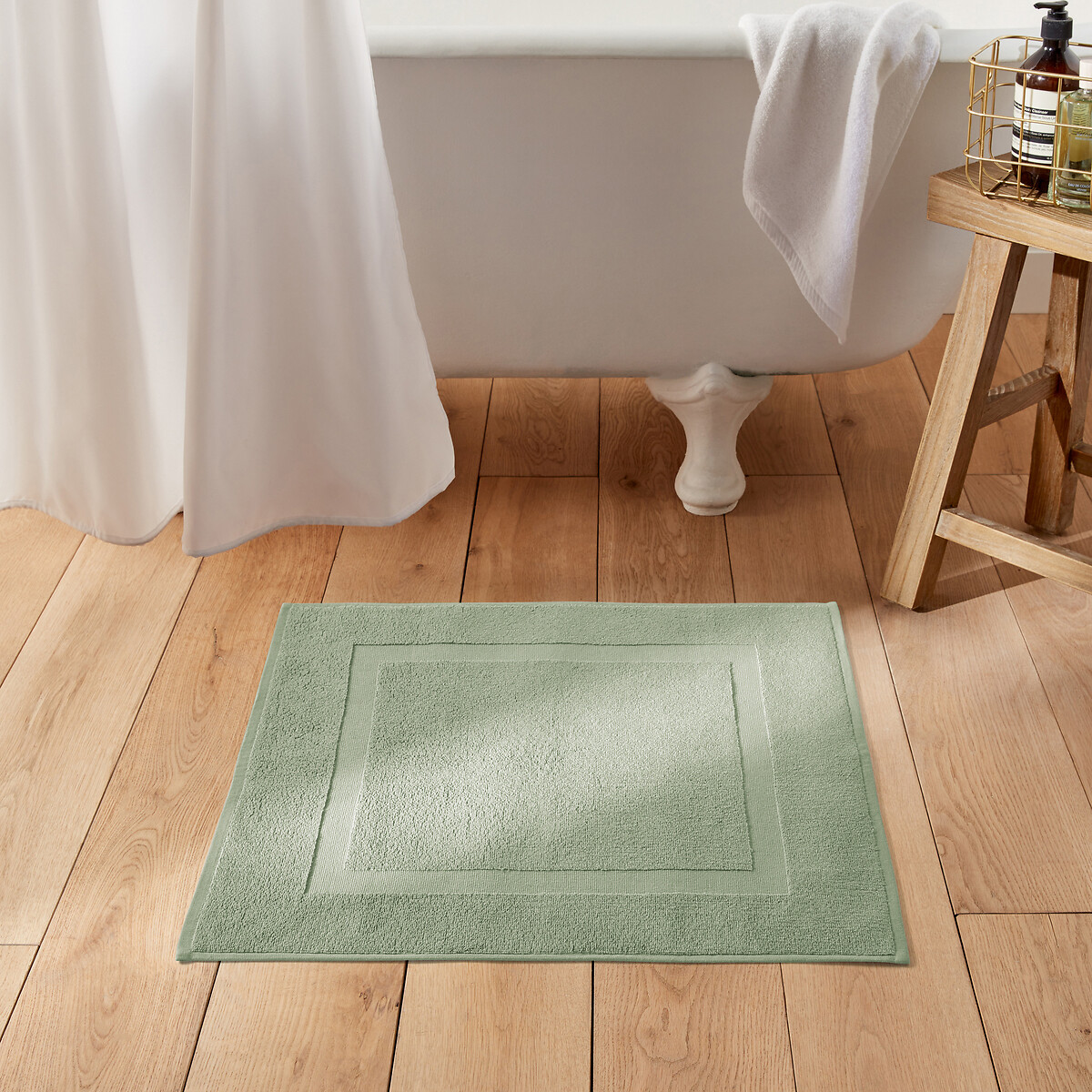 LA REDOUTE INTERIEURS Effen badmat in badstof 700 g/m², Scenario
