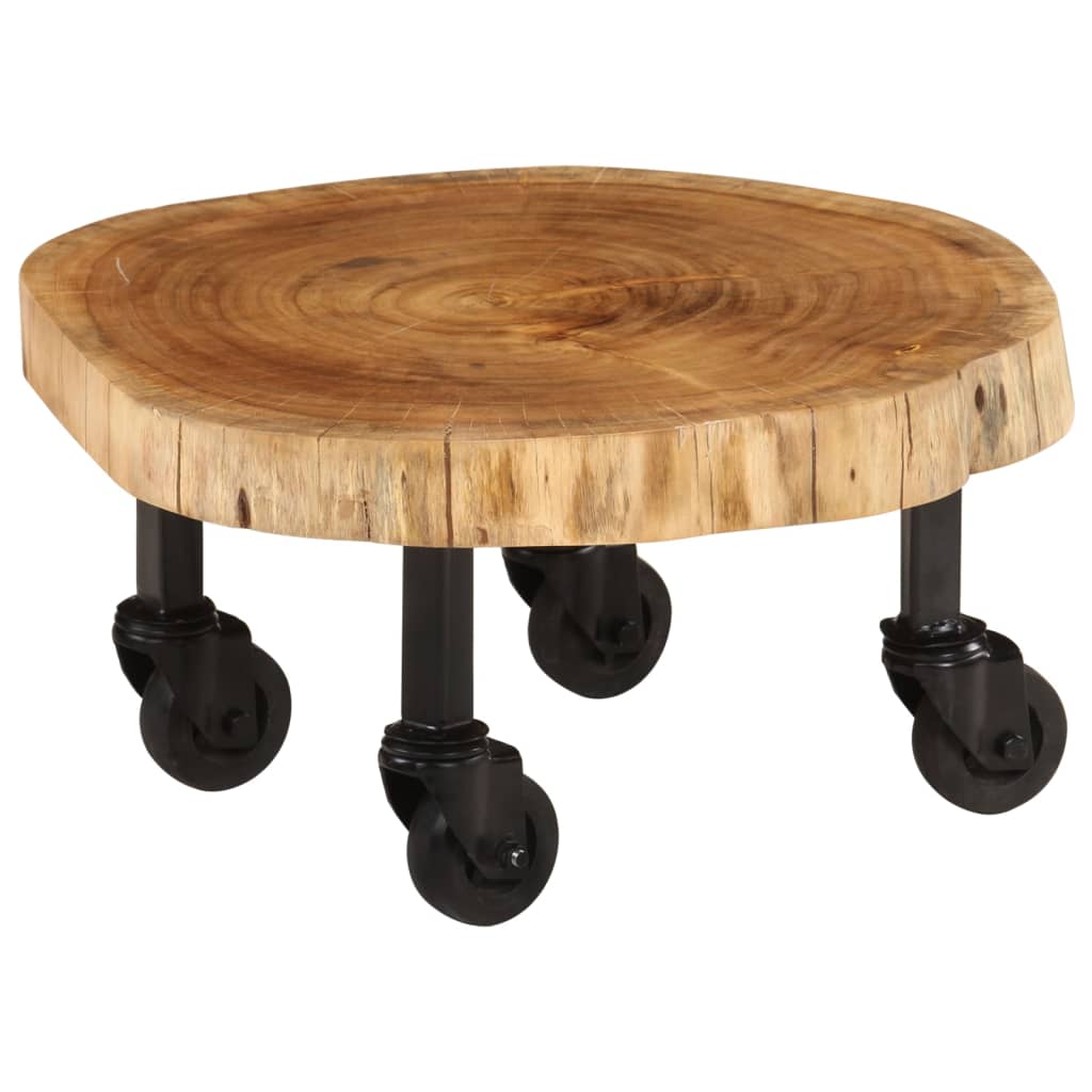 vidaXL Salontafel 60x55x25 cm massief acaciahout