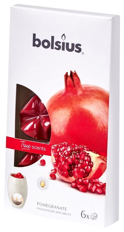 Bolsius True scents waxmelts pomegranate 6st