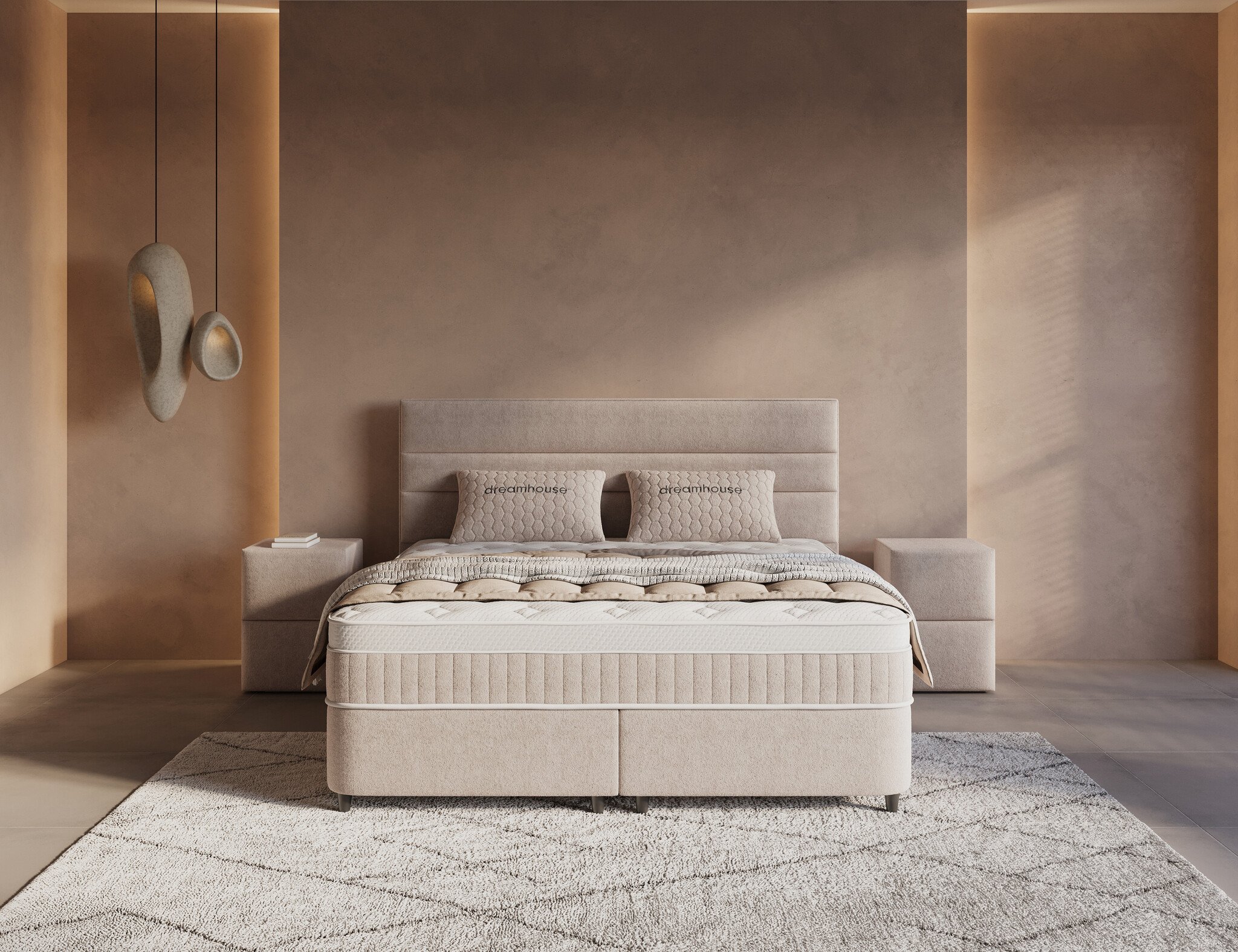 Dreamhouse Opbergboxspring Horizon Sand/Beige
