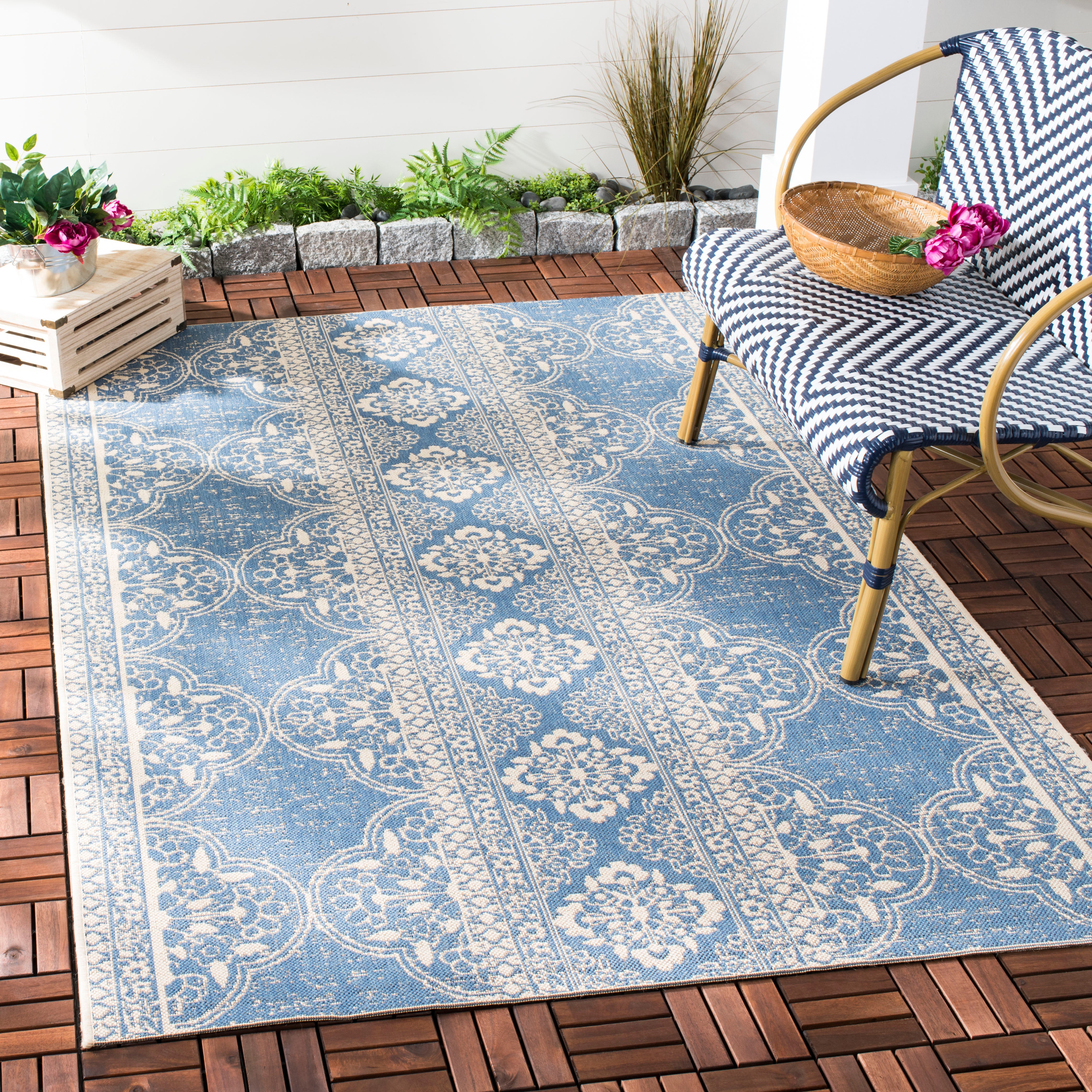 Safavieh Vloerkleed Holbox  in- & outdoor | 