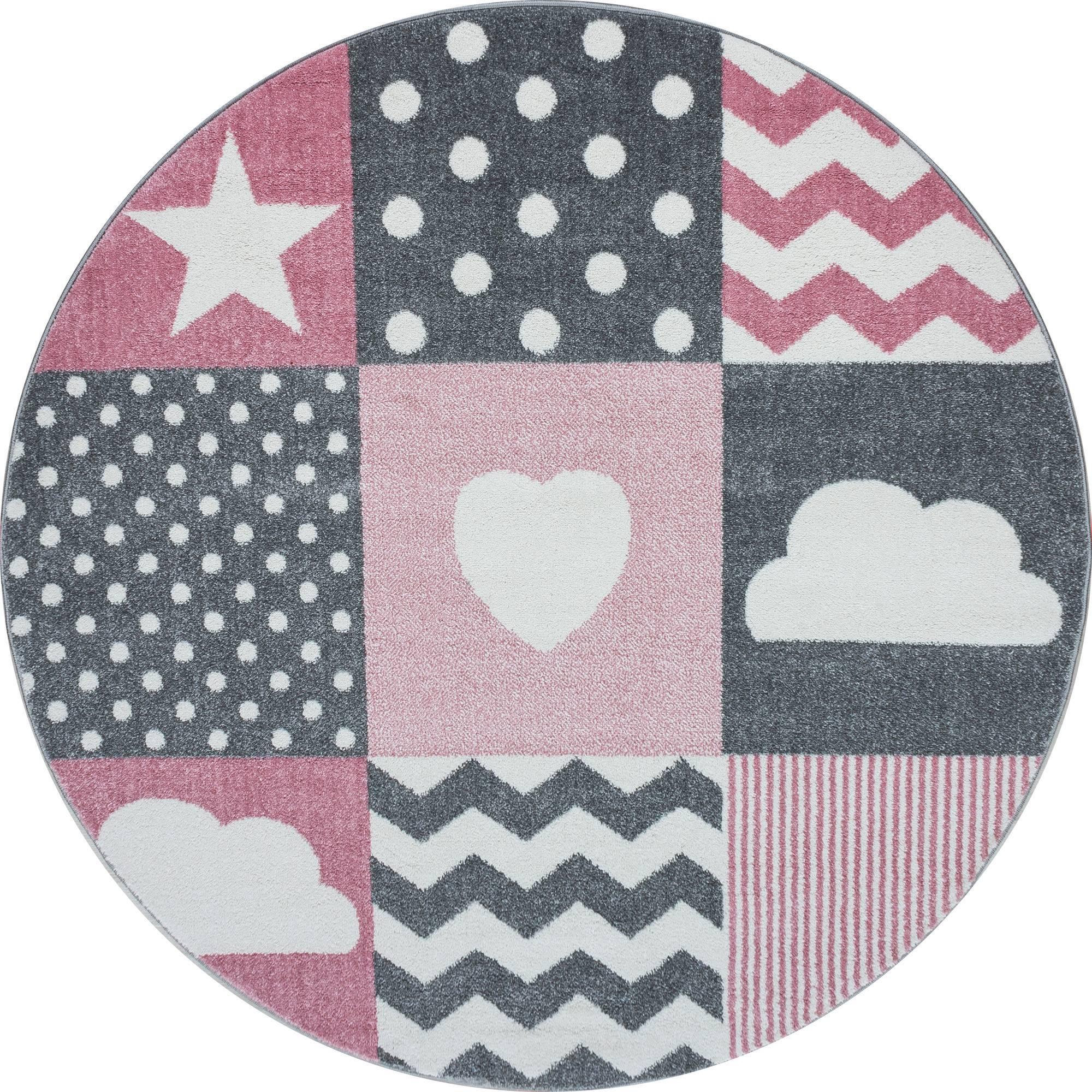 Ayyildiz Kindervloerkleed Blakey rond | 