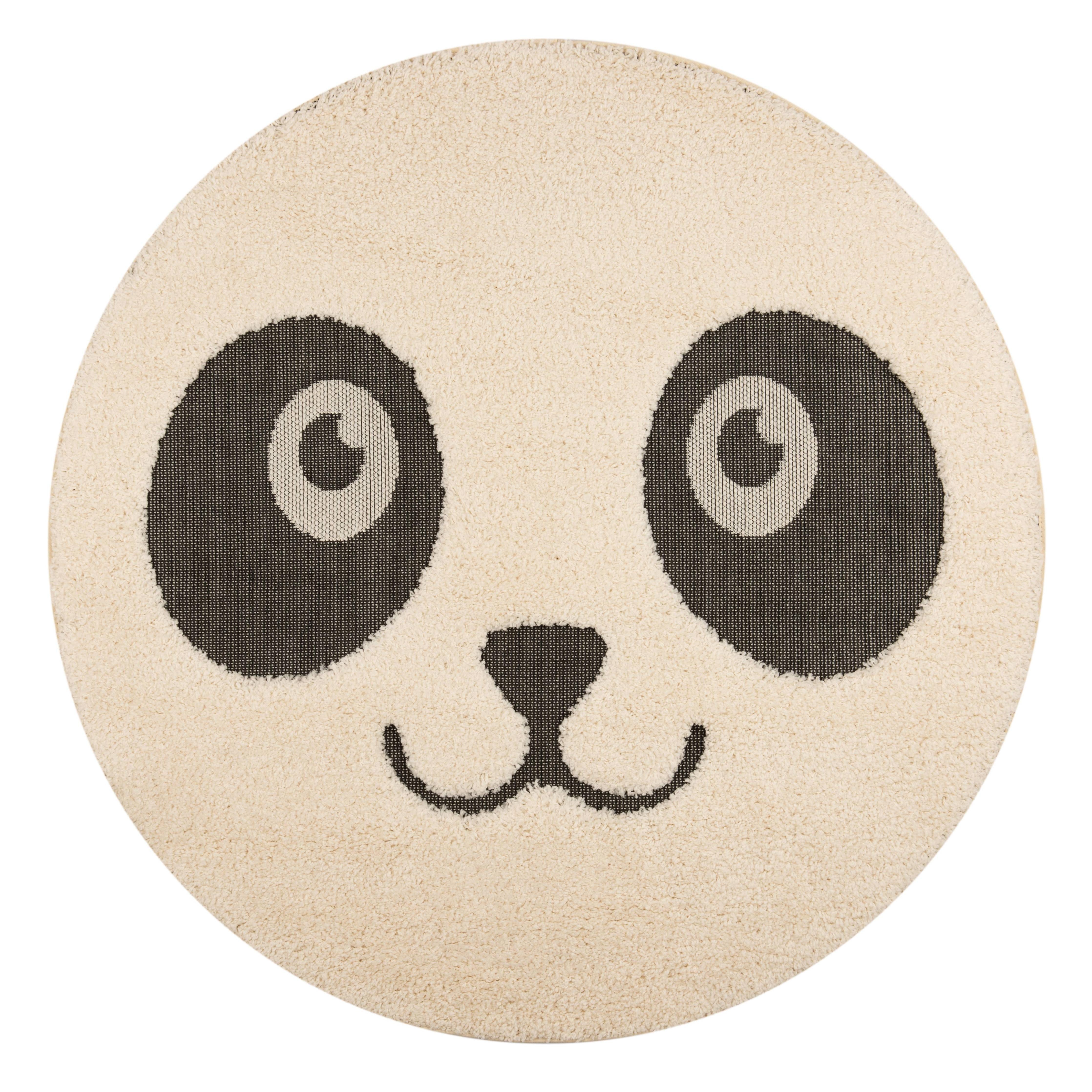 Zala Living Kindervloerkleed Panda Pete rond | 