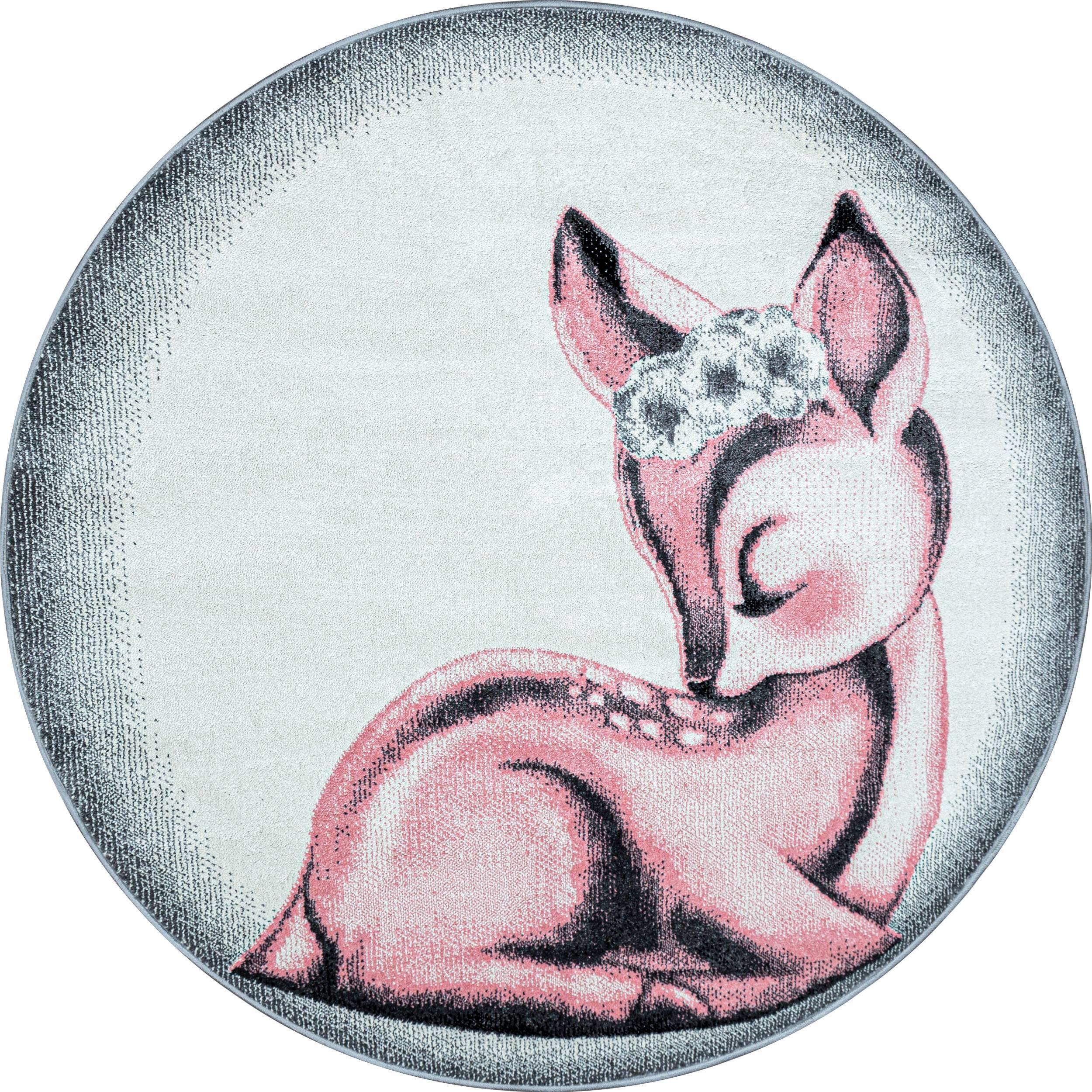 Ayyildiz Kindervloerkleed Bambi rond | 