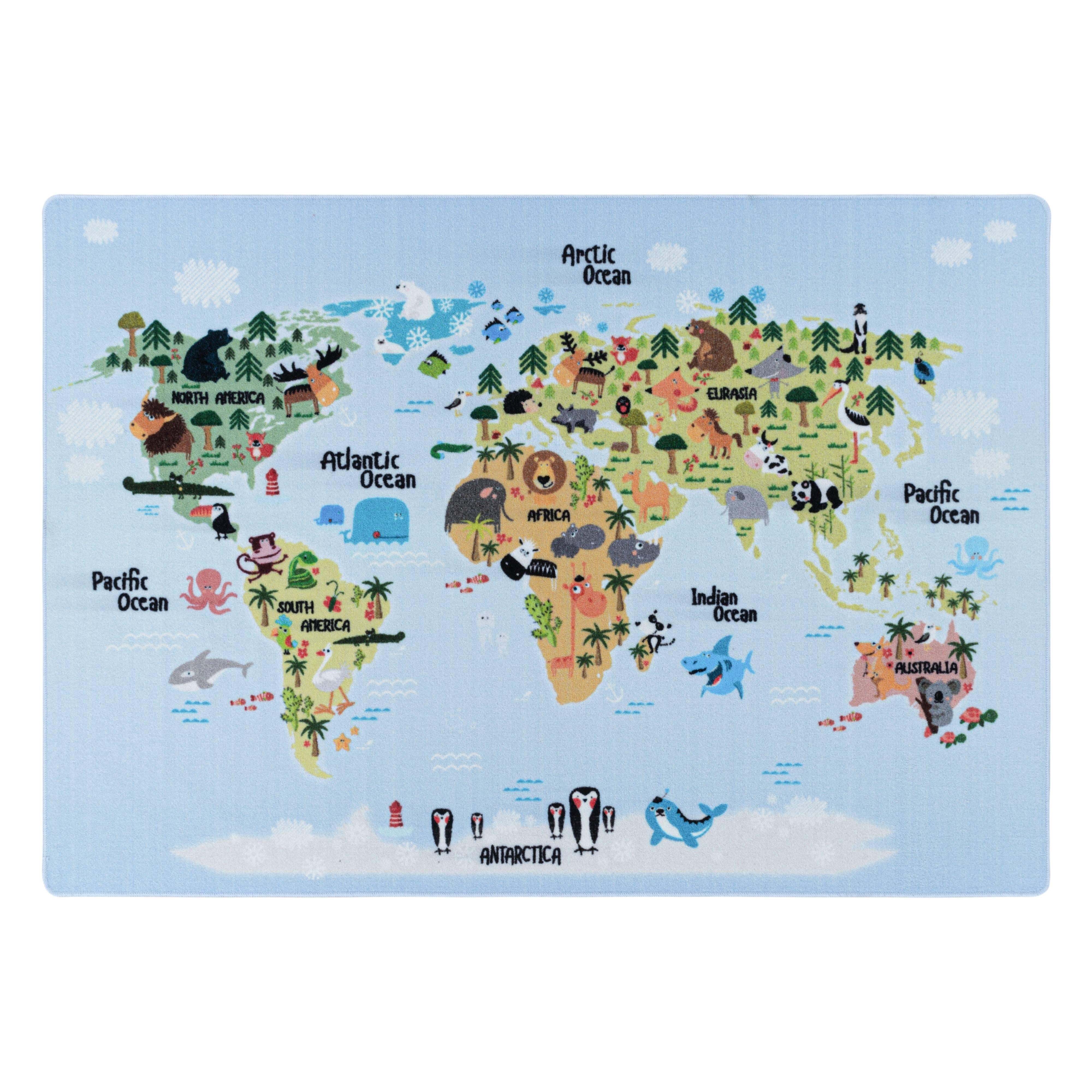 Ayyildiz Kindervloerkleed World | 