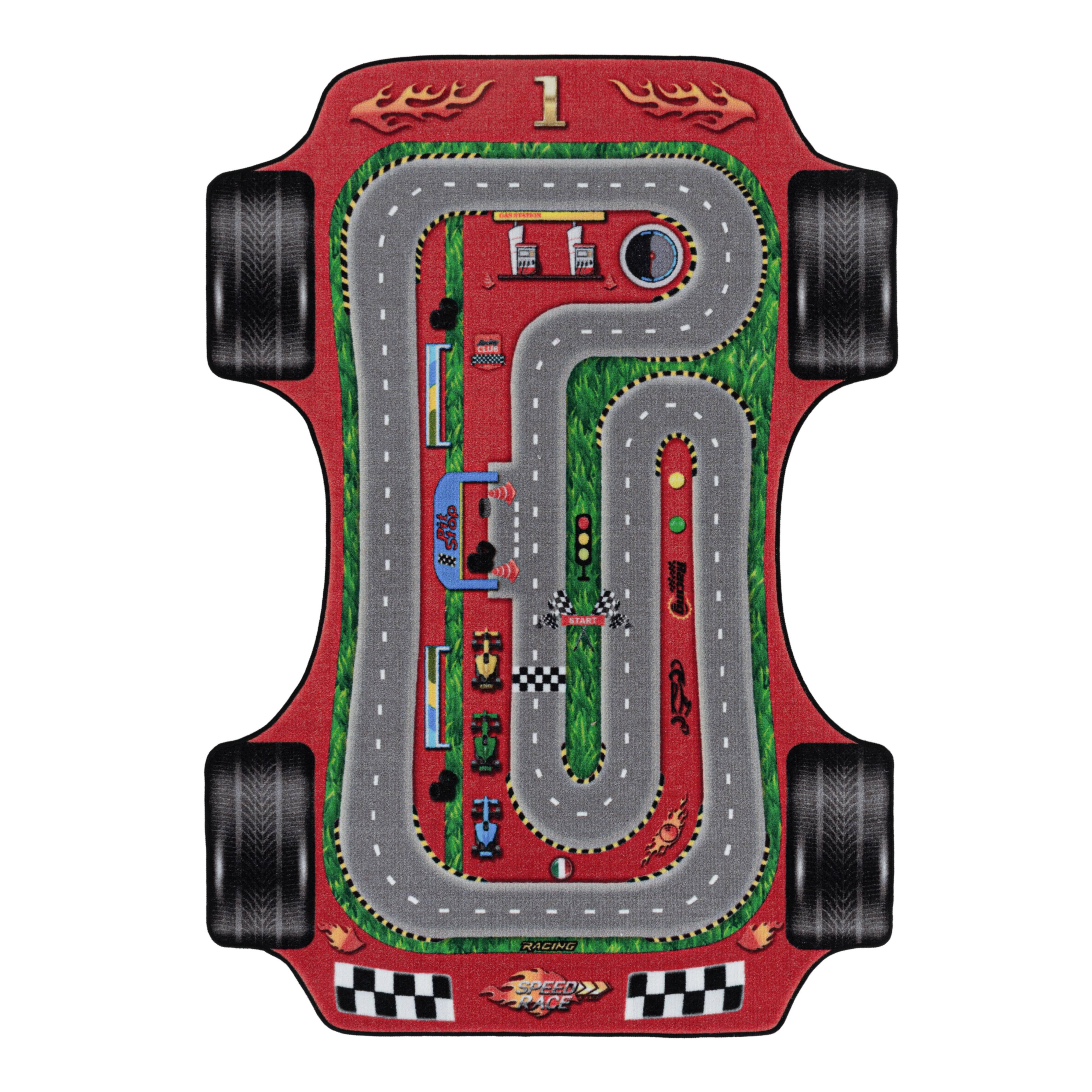 Ayyildiz Kindervloerkleed Racecar | 