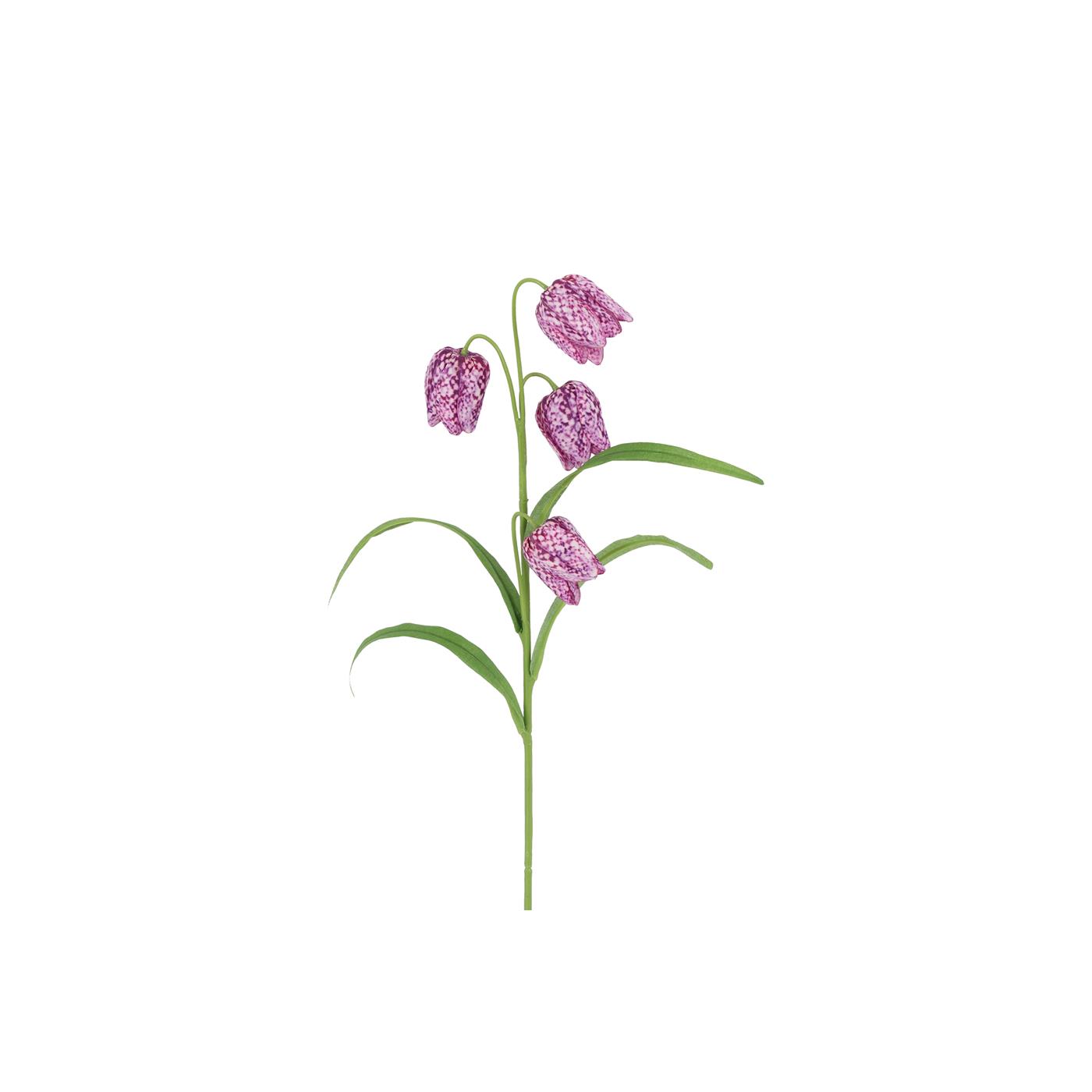 Countryfield Kunstbloem Fritillaria M paars H57cm