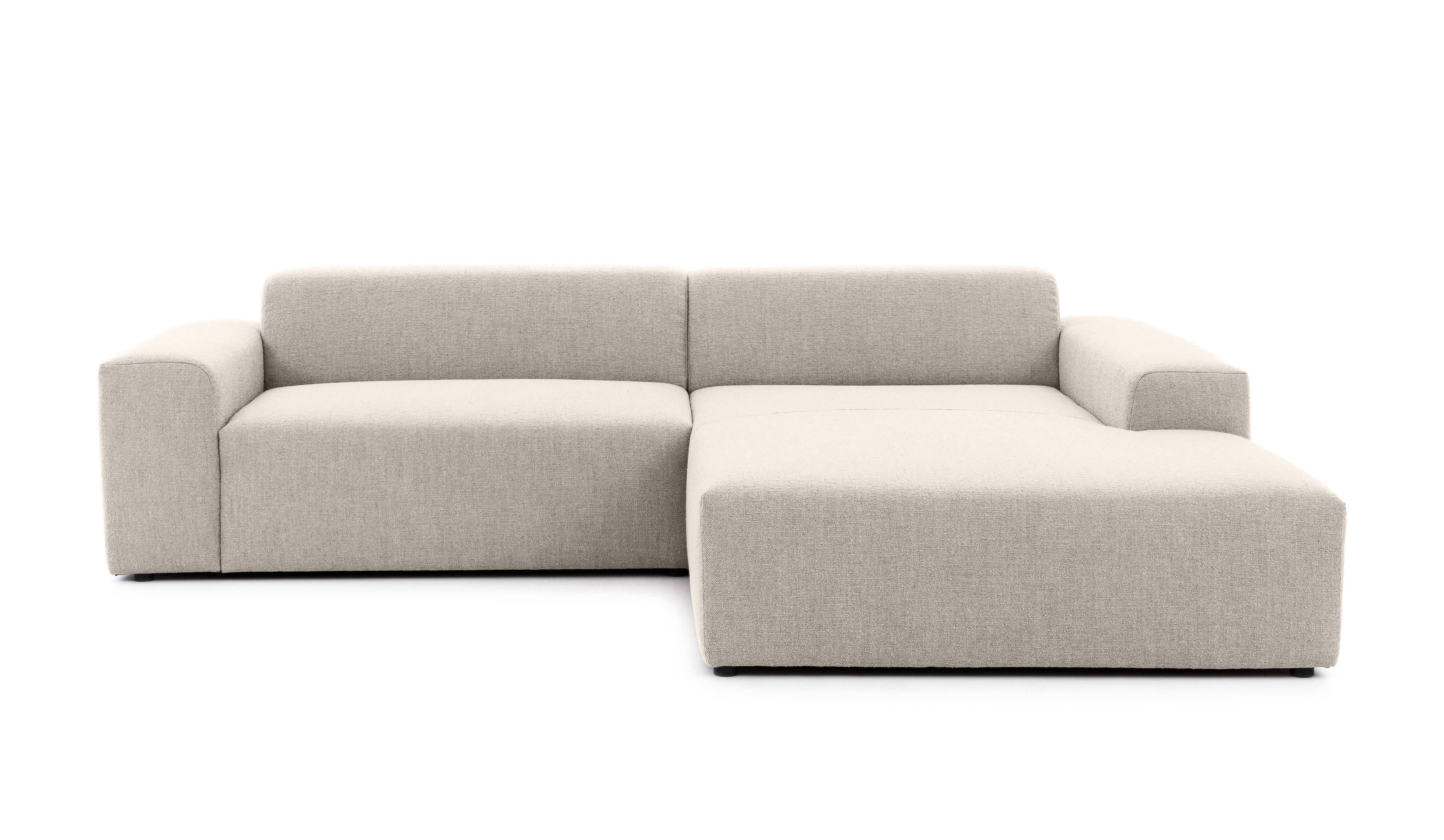 NADUVI Collection Hoekslaapbank Nina rechts linnen | 