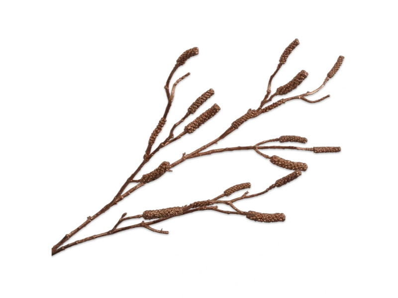 Silkka Houttak glitter l119 cm koper/goud - 