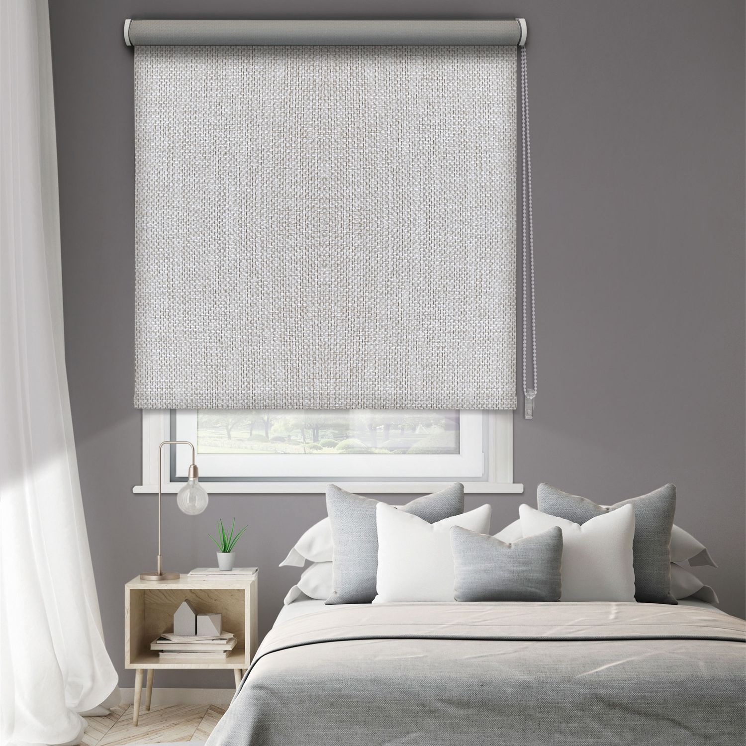 Madeco 1657 Ancona Verduisterend Rolgordijn Beige 90x190cm