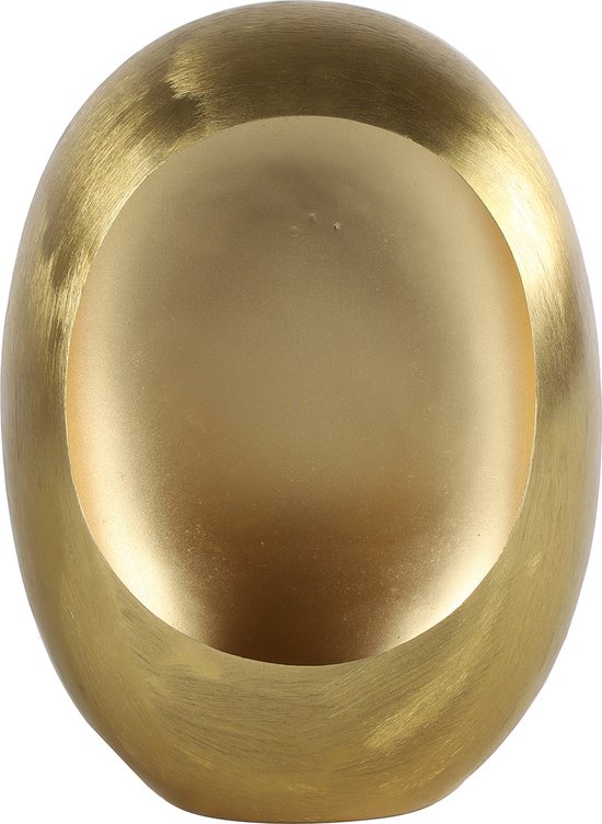 Decostar Theelichthouder Eggy goud M - 