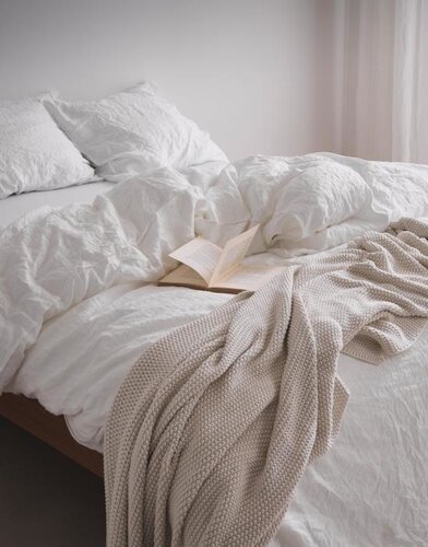 Marc O'Polo Valka Kussensloop White 60x70