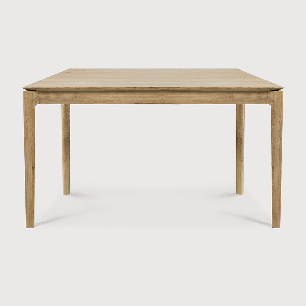 Ethnicraft Eettafel Bok Gevernist Eikenhout, 140 x 80cm - Naturel